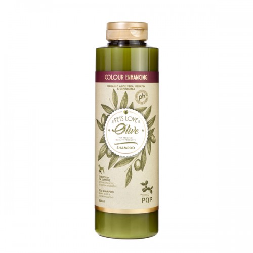 PQP Olive Organic Σαμπουάν Σκύλου Color Enhancing 500ml