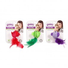 Pawise Cat Toy Ψαράκι με Φτερά & Catnip