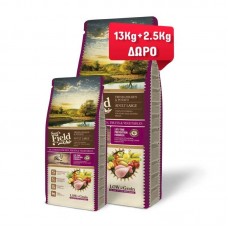 Sam's Field Low Grain Adult Large Fresh Chicken & Potato 13Kg + 2.5Kg ΔΩΡΟ