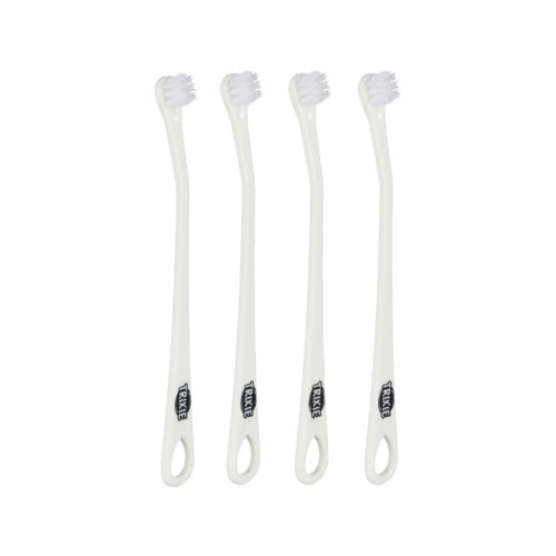 Trixie ΣΕΤ Οδοντόβουρτσες για Μικρόσωμο Σκύλο & Γάτα 4 Τεμάχια (15 cm)