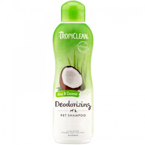 Tropiclean Deodorizing Σαμπουάν Σκύλου & Γάτας 592ml