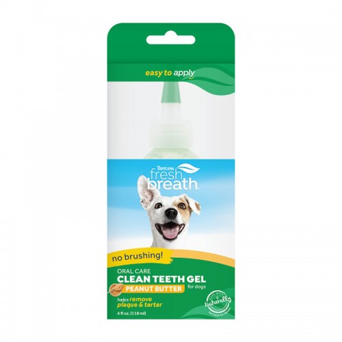Tropiclean Clean Teeth Oral Care Gel Για Σκύλους Με Φυστικοβούτυρο118ml