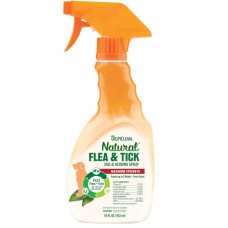 Tropiclean Flea & Tick Αντιπαρασιτικό Spray για Σκύλους και το Χώρο τους 473ml