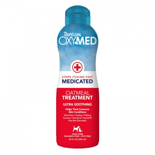 Tropiclean Medicated Oatmeal Treatment Σαμπουάν Σκύλου & Γάτας 592ml