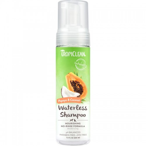 Tropiclean Waterless Nourishing Σαμπουάν Σκύλου & Γάτας 220ml