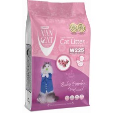 Van Cat Baby Powder Άμμος Υγιεινής Μπετονίτη με Άρωμα Πούδρας 11.8Lt (10Kg)