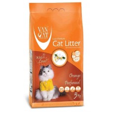 Van Cat Orange  Άμμος Υγιεινής Μπετονίτη με Άρωμα Πορτοκάλι 5.9Lt (5Kg)
