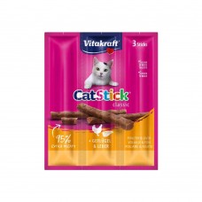 Vitakraft Cat Stick Classic - Poultry & Liver Λιχουδιά για Γάτες (3x18gr)