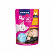Vitakraft Poésie Délice Sauce Junior - Chicken Φακελάκι 85gr