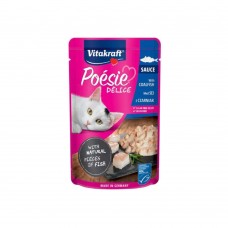 Vitakraft Poésie Délice Sauce - Coalfish Φακελάκι 85gr