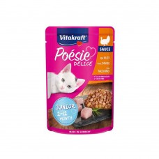 Vitakraft Poésie Délice Sauce Junior - Turkey Φακελάκι 85gr