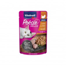 Vitakraft Poésie Délice Sauce - Turkey Φακελάκι 85gr