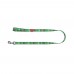 Wau Dog Οδηγός Περιπάτου Nylon Short Leash - Etno Green (122cm)