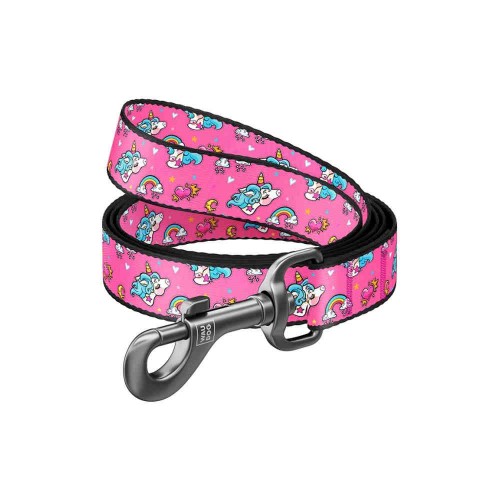 Wau Dog Οδηγός Περιπάτου Nylon Short Leash - Unicorns (122cm)