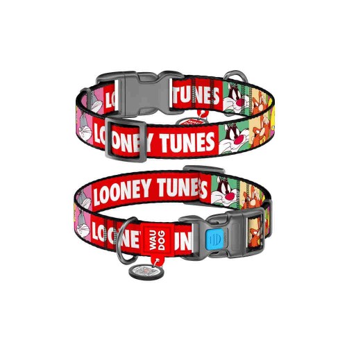 Wau Dog Περιλαίμιο με Smart ID & Πλαστικό Κούμπωμα - Looney 2