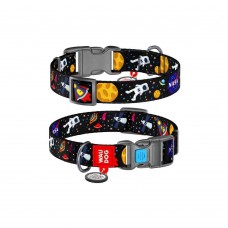 Wau Dog Περιλαίμιο με Smart ID & Πλαστικό Κούμπωμα - NASA