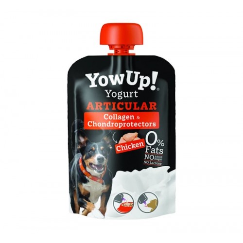 YowUp Dog Yogurt Pouch Articular Γιαούρτι Με Κολλαγόνο & Χονδροπροστατευτική Δράση για Σκύλους 115gr
