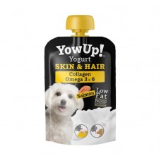 YowUp Dog Yogurt Pouch Skin & Hair Γιαούρτι Με Κολλαγόνο, Ω-3 & Ω-6 για Σκύλους 115gr