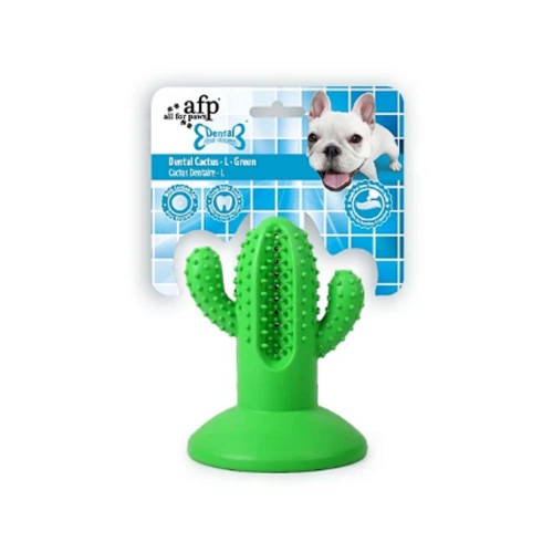 AFP Παιχνίδι Σκύλου Οδοντικής Φροντίδας Dental Cactus - Πράσινο/Large