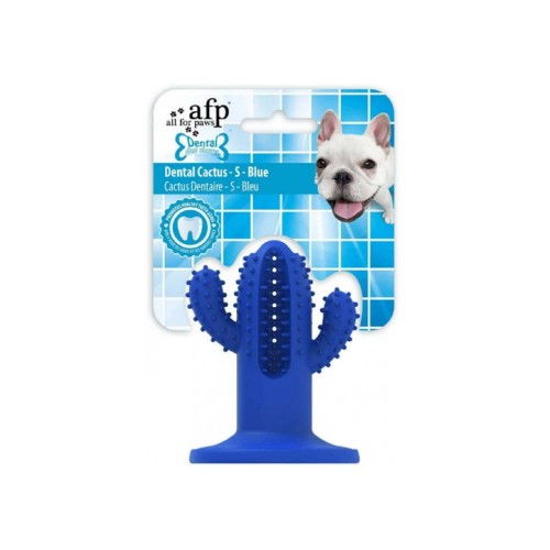 AFP Παιχνίδι Σκύλου Οδοντικής Φροντίδας Dental Cactus - Μπλε/Small