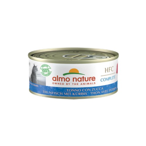 Almo Nature Cat Adult HFC Complete Κονσέρβα Τόνος & Κολοκύθα 70gr