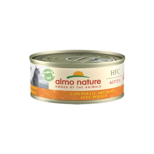 Almo Nature Kitten HFC Natural Κονσέρβα Κοτόπουλο 70gr