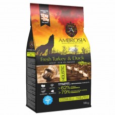 Ambrosia Grain Free Adult Fresh Turkey & Duck 12Kg
