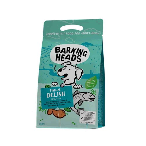 Barking Heads Grain Free Adult All Breeds Fish-N-Delish 2Kg