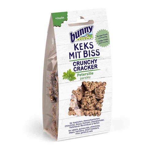 Bunny Nature Crunchy Cracker Τραγανά Κράκερ με Μαϊντανό 50gr