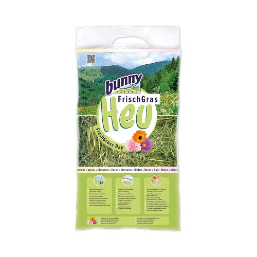 Bunny Nature Fresh Grass Hay Χόρτο με Άνθη 500gr