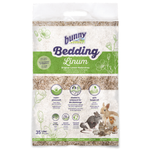 Bunny Nature Bedding Linum Φυσικό Υπόστρωμα 35lt