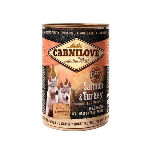 Carnilove Κονσέρβα Σκύλου Puppy Salmon & Turkey 400gr