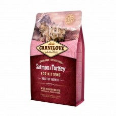Carnilove Grain Free Kitten Salmon & Turkey 2Kg - Healthy Growth