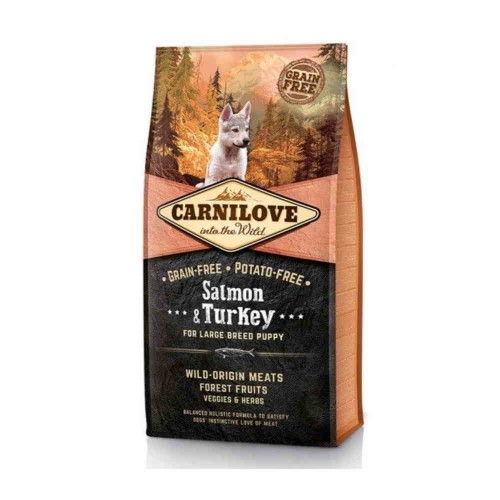Carnilove Puppy Large Breed Salmon & Turkey 1,5Kg