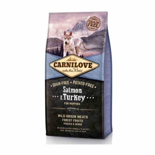 Carnilove Puppy Salmon & Turkey 12Kg