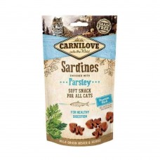 Carnilove Soft Snack Γάτας Sardines with Parsley 50gr
