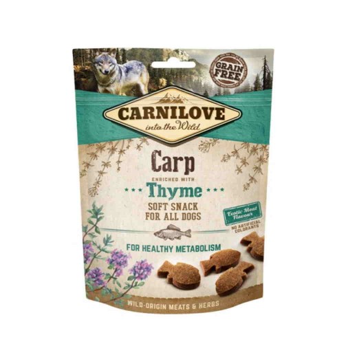 Carnilove Soft Snack Σκύλου Carp with Thyme 200gr