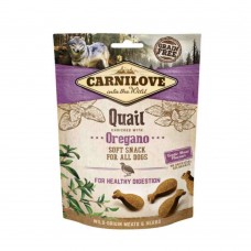 Carnilove Soft Snack Σκύλου Quail with Oregano 200gr