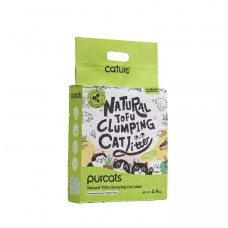 Cature Tofu Clumping Cat Litter Green Tea Scent Βιοδιασπώμενο Υπόστρωμα Υγιεινής για Γάτες 6Lt (2.4Kg)