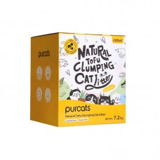 Cature Tofu Clumping Cat Litter Milky Sent Βιοδιασπώμενο Υπόστρωμα Υγιεινής για Γάτες 18Lt (7,2Kg)