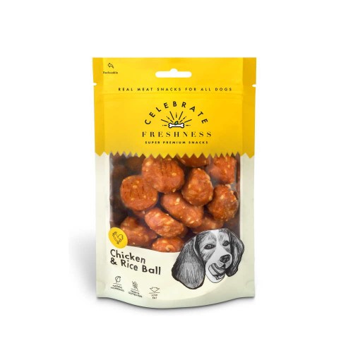 Celebrate Freshness Chicken & Rice Ball Λιχουδιές για Σκύλους 100gr