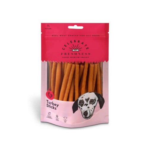 Celebrate Freshness Turkey Sticks Λιχουδιές για Σκύλους 100gr