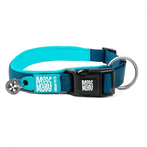 Max & Molly Περιλαίμιο Smart ID Collar Matrix Sky Blue/XS