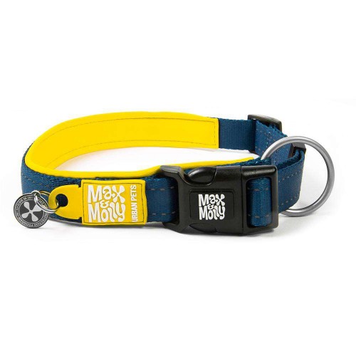 Max & Molly Περιλαίμιο Smart ID Collar Matrix Yellow/XS