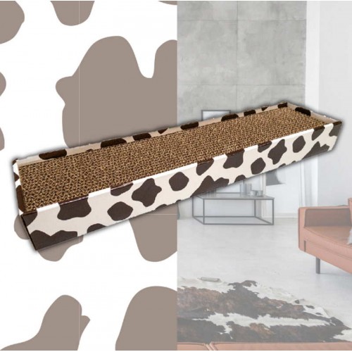 Croci Homedecor Animalier Ονυχοδρόμιο από Χαρτόνι - Cow (48x12,5x5 cm)