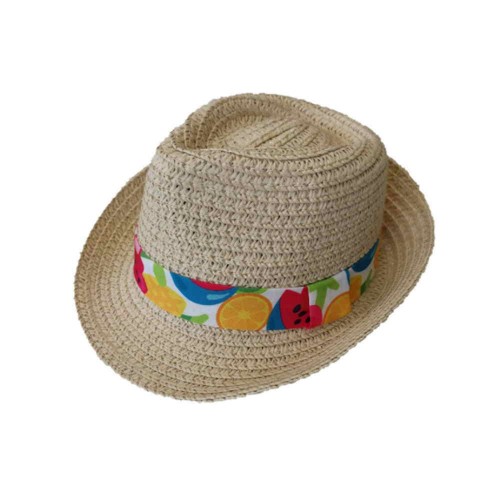 Croci Ψάθινο Καπέλο με Φρουτάκια 11cm