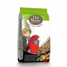 Deli Nature 5* Menu Australian Large Parakeets Μείγμα για Αυστραλέζικα Παπαγαλάκια Μεγάλου Μεγέθους 800gr