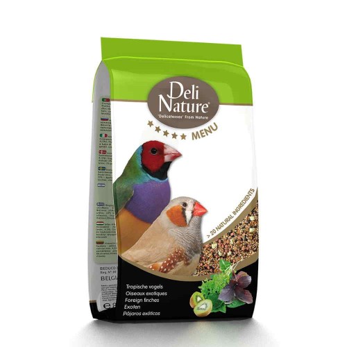 Deli Nature 5* Menu Tropical Finches Μείγμα για Εξωτικά Πουλιά 800gr