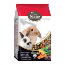 Deli Nature Πλήρης Τροφή Κουνελιού 5* Menu Dwarf Rabbit 2,5Kg