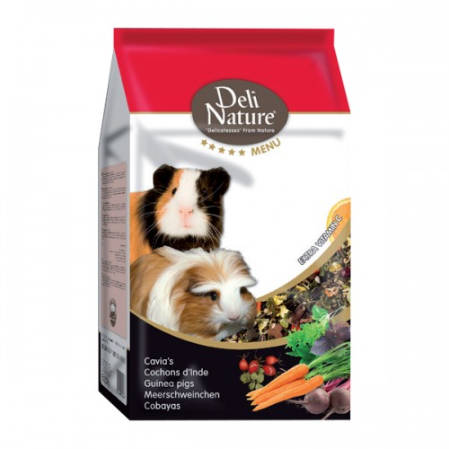 Deli Nature Πλήρης Τροφή Ινδικών Χοιριδίων 5* Menu Guinea Pigs 750gr